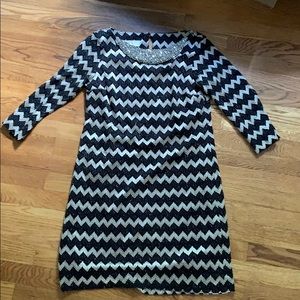Britt Ryan Black/Silver/Gold Dress